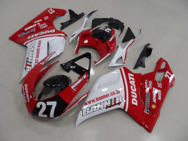 Banner 27 Ducati 848 1098 1198 07-14 Verkleidungen