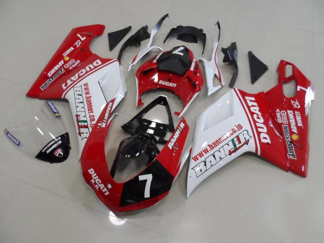 Banner 7 Ducati 848 1098 1198 07-14 Verkleidungen