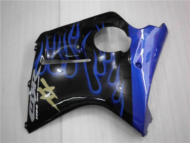 Blau Flamme Honda CBR 1100 XX 96-07 Verkleidungen Blau Flamme Honda CBR 1100 XX 96-07 Verkleidungen