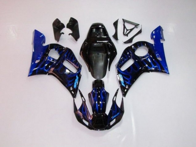 Blau Flamme Yamaha R6 98-02 Verkleidungen Blau Flamme Yamaha R6 98-02 Verkleidungen
