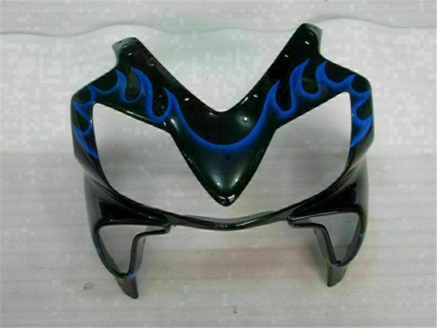 Blau Flammen Honda CBR 600 F4i 01-03 Verkleidungen