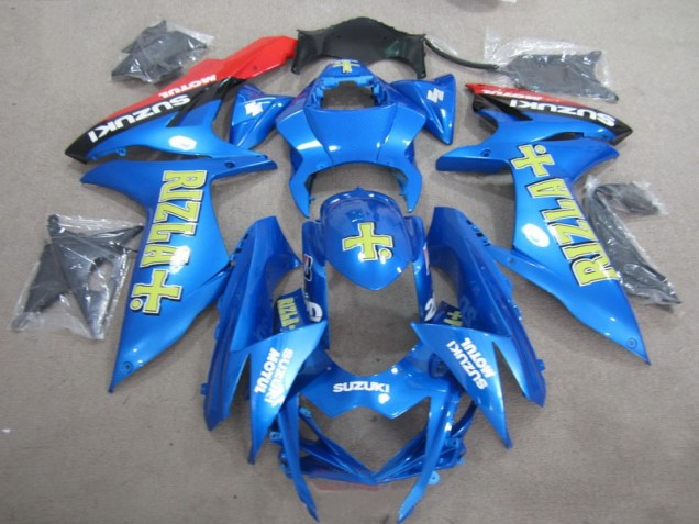 Blau Gelb Rizla Suzuki GSXR 750 K11 11-24 Verkleidungen