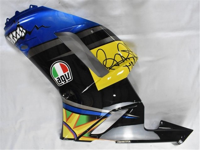 Blau Hai Kawasaki ZX6R 07-08 Verkleidungen Blau Hai Kawasaki ZX6R 07-08 Verkleidungen