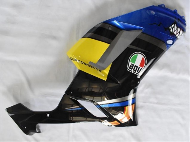 Blau Hai Kawasaki ZX6R 07-08 Verkleidungen Blau Hai Kawasaki ZX6R 07-08 Verkleidungen