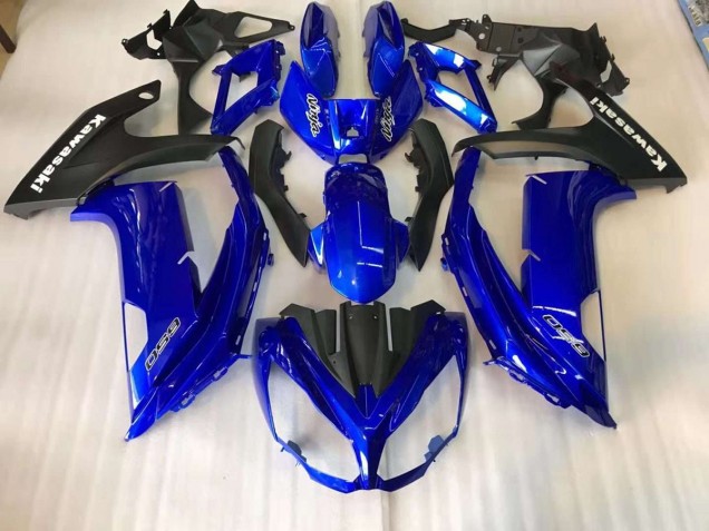 Blau Kawasaki EX650 12-16 Verkleidungen