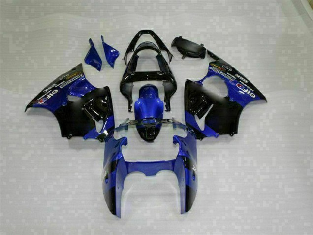 Blau Kawasaki ZX6R 00-02 Verkleidungen