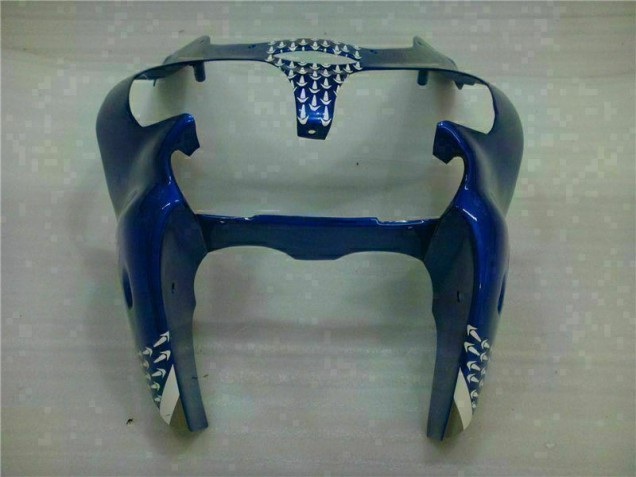 Blau Kawasaki ZX6R 00-02 Vollverkleidung Blau Kawasaki ZX6R 00-02 Vollverkleidung