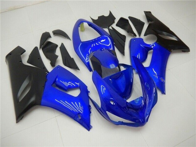 Blau Kawasaki ZX6R 05-06 Verkleidungen Blau Kawasaki ZX6R 05-06 Verkleidungen