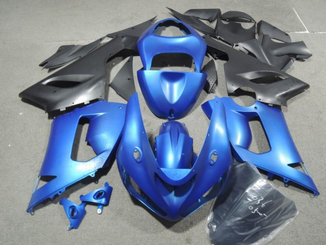 Blau Kawasaki ZX6R 05-06 Vollverkleidung Blau Kawasaki ZX6R 05-06 Vollverkleidung