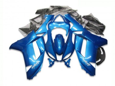 Blau Kawasaki ZX6R 07-08 Verkleidungen