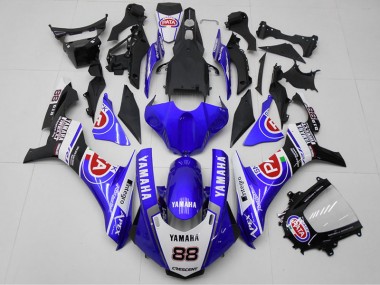 Blau PATA 88 Yamaha R1 15-19 Verkleidungen