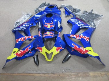 Blau Rot Bull Honda CBR 600 RR 07-08 Verkleidungen
