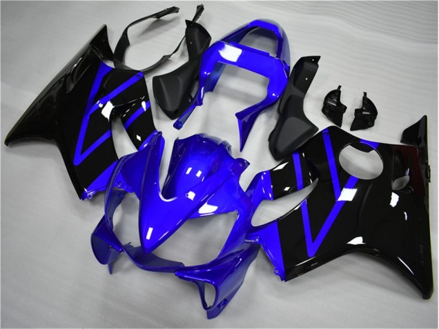 Blau Schwarz Honda CBR 600 F4i 01-03 Verkleidung Blau Schwarz Honda CBR 600 F4i 01-03 Verkleidung