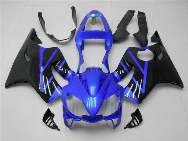Blau Schwarz Honda CBR 600 F4i 01-03 Verkleidung Blau Schwarz Honda CBR 600 F4i 01-03 Verkleidung