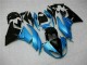 Blau Schwarz Kawasaki ZX6R 09-12 Verkleidungen Blau Schwarz Kawasaki ZX6R 09-12 Verkleidungen