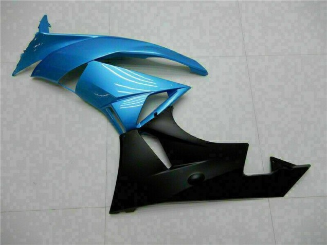 Blau Schwarz Kawasaki ZX6R 09-12 Verkleidungen Blau Schwarz Kawasaki ZX6R 09-12 Verkleidungen