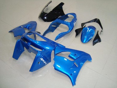 Blau Schwarz Kawasaki ZX9R 98-99 Verkleidungen