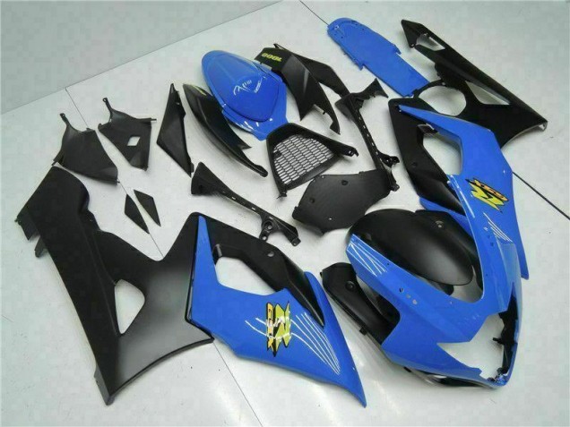 Blau Schwarz Suzuki GSXR 1000 K5 05-06 Verkleidungen Komplett Sets Blau Schwarz Suzuki GSXR 1000 K5 05-06 Verkleidungen Komplett Sets