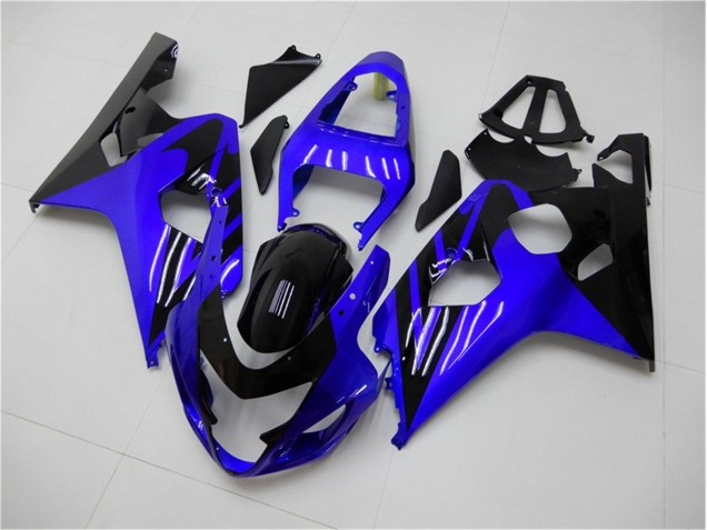 Blau Schwarz Suzuki GSXR 600 / 750 K4 04-05 Verkleidungen Blau Schwarz Suzuki GSXR 600 / 750 K4 04-05 Verkleidungen