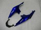 Blau Schwarz Weiß Ninja Kawasaki EX250 08-12 Verkleidung