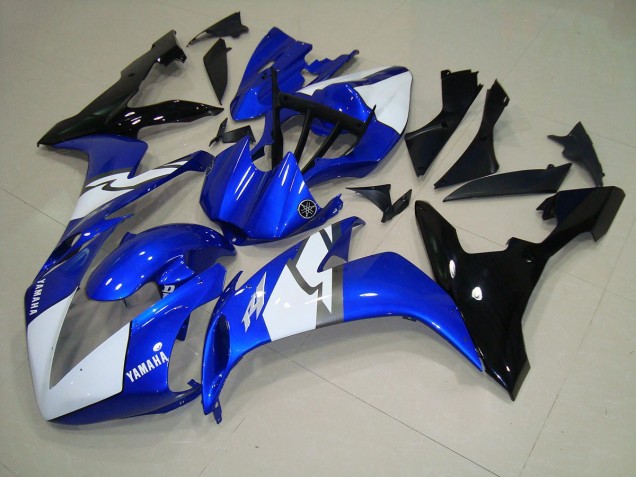 Blau Schwarz Weiß Yamaha R1 04-06 Verkleidungen