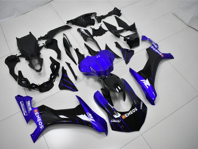 Blau Schwarz Yamaha R1 15-19 Verkleidung