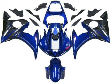 Blau Schwarz Yamaha R6 03-05 Verkleidung