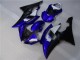 Blau Schwarz Yamaha R6 08-16 Verkleidungen