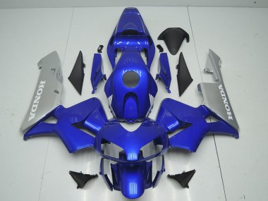Blau Silber Honda CBR 600 RR 03-04 Verkleidungen