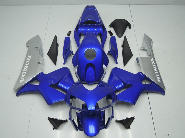 Blau Silber Honda CBR 600 RR 03-04 Verkleidungen