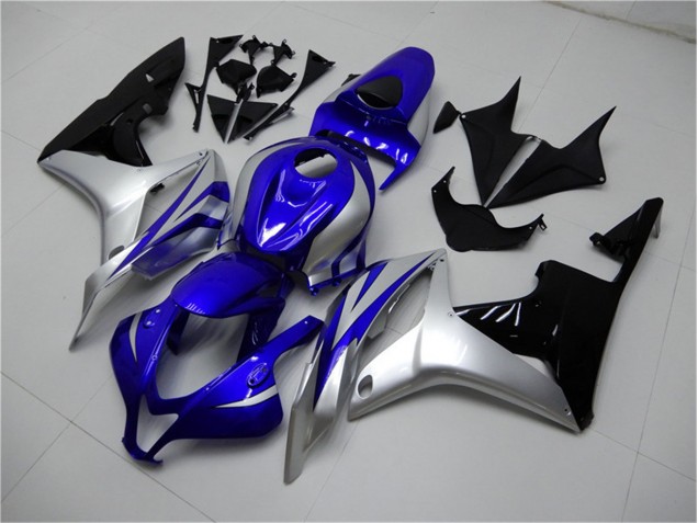 Blau Silber Schwarz Honda CBR 600 RR 07-08 Verkleidungen