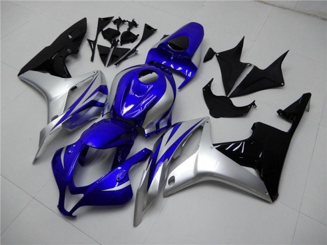 Blau Silber Schwarz Honda CBR 600 RR 07-08 Verkleidungen