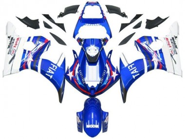 Blau Star Fiat Yamaha R6 03-05 Verkleidungen