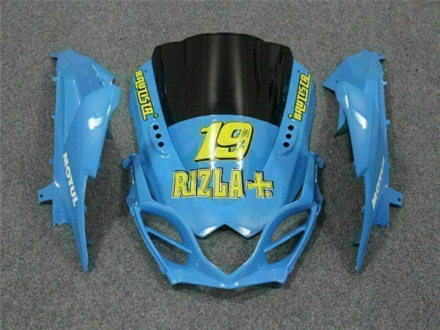 Blau Suzuki GSXR 1000 K9 09-16 Verkleidungen Blau Suzuki GSXR 1000 K9 09-16 Verkleidungen