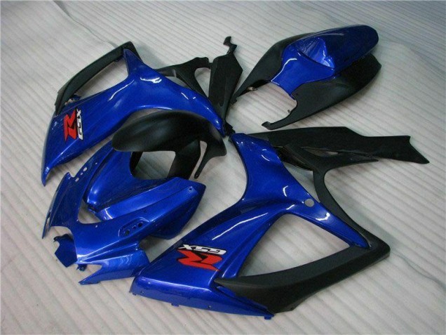 Blau Suzuki GSXR 600 / 750 K6 06-07 Motorrad Vollverkleidung Blau Suzuki GSXR 600 / 750 K6 06-07 Motorrad Vollverkleidung