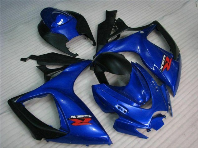 Blau Suzuki GSXR 600 / 750 K6 06-07 Motorrad Vollverkleidung Blau Suzuki GSXR 600 / 750 K6 06-07 Motorrad Vollverkleidung