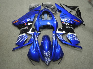 Blau Touch4 Kawasaki ZX10R 03-05 Verkleidungen