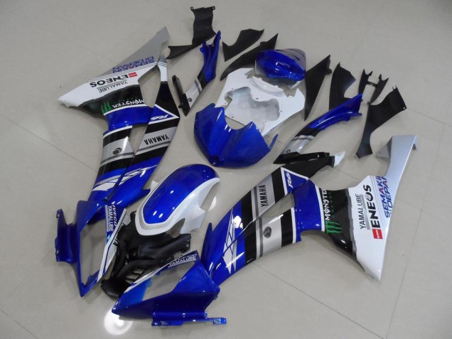 Blau Weiß ENEOS Yamaha R6 08-16 Verkleidungen Blau Weiß ENEOS Yamaha R6 08-16 Verkleidungen