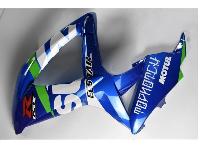 Blau Weiß Grün Suzuki GSXR 600 / 750 K8 08-10 Verkleidungen Blau Weiß Grün Suzuki GSXR 600 / 750 K8 08-10 Verkleidungen