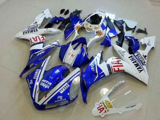Blau Weiß Rot Yamaha R1 04-06 Verkleidungen Blau Weiß Rot Yamaha R1 04-06 Verkleidungen