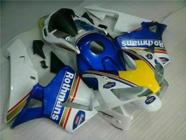 Blau Weiß Rothmans Honda CBR 600 RR 03-04 Verkleidungen