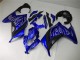 Blau Weiß Schwarz Kawasaki EX300 13-16 Verkleidungen Blau Weiß Schwarz Kawasaki EX300 13-16 Verkleidungen