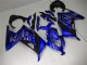 Blau Weiß Schwarz Kawasaki EX300 13-16 Verkleidungen Blau Weiß Schwarz Kawasaki EX300 13-16 Verkleidungen