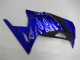 Blau Weiß Schwarz Kawasaki EX300 13-16 Verkleidungen Blau Weiß Schwarz Kawasaki EX300 13-16 Verkleidungen