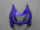 Blau Weiß Schwarz Ninja Kawasaki EX250 08-12 Verkleidungen