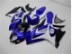 Blau Weiß Schwarz Suzuki GSXR 1000 K7 07-08 Verkleidungen