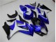 Blau Weiß Schwarz Suzuki GSXR 1000 K7 07-08 Verkleidungen