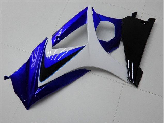 Blau Weiß Schwarz Suzuki GSXR 1000 K7 07-08 Verkleidungen