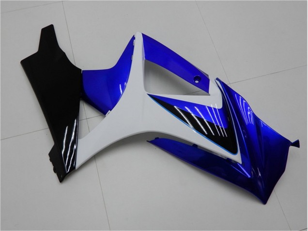 Blau Weiß Schwarz Suzuki GSXR 1000 K7 07-08 Verkleidungen