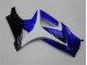 Blau Weiß Schwarz Suzuki GSXR 1000 K7 07-08 Verkleidungen